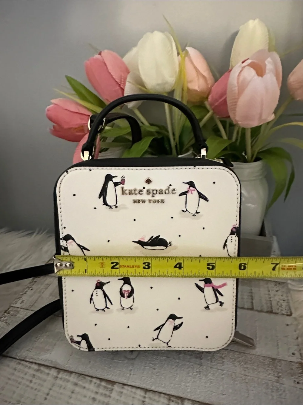 Kate spade vanity penguin crossbody bag